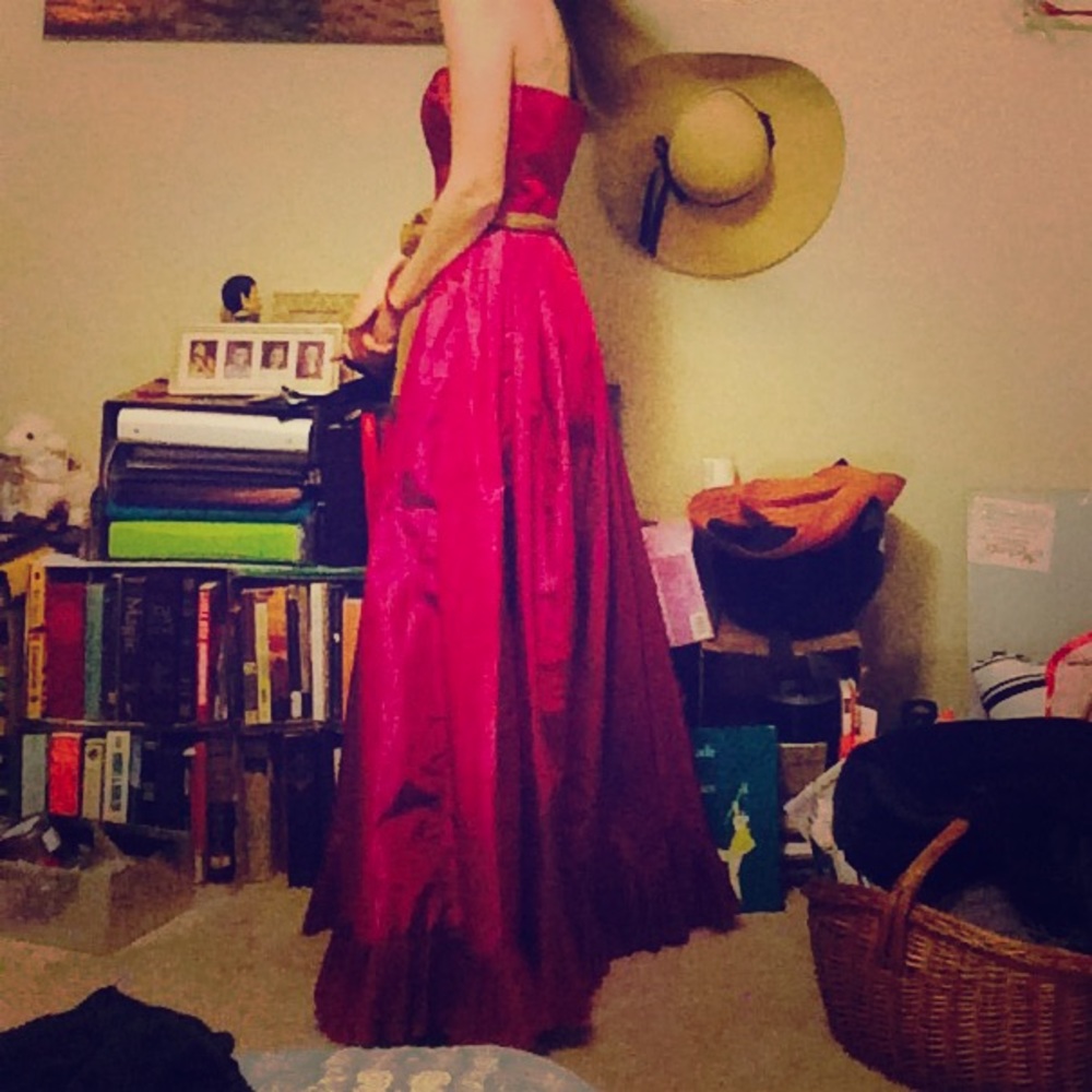 Victor Costa Timeless Sweetheart Neckline Ballgown
